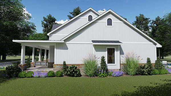 Right Elevation for House Plan #647872