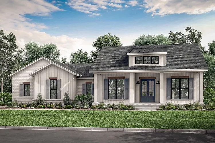 Full Rendering for House Plan #304402