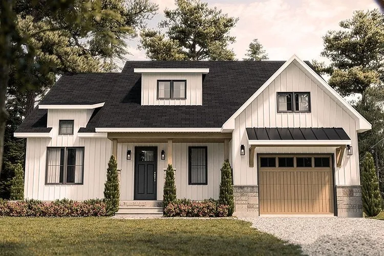 Full Rendering for House Plan #144182
