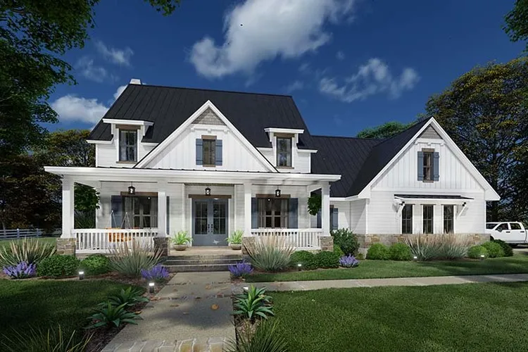 Full Rendering for House Plan #646252
