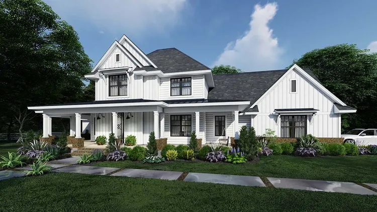 Full Rendering for House Plan #649282