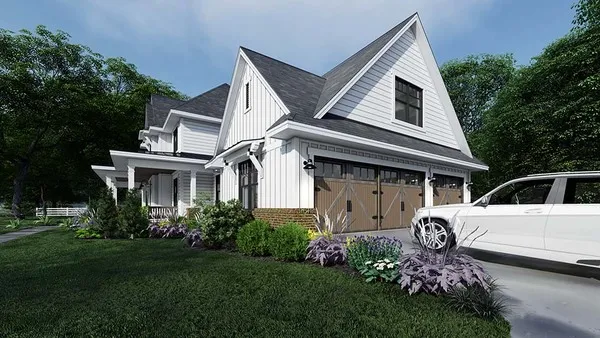 Right Elevation for House Plan #649282