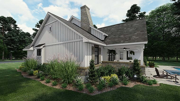 Right Elevation for House Plan #649542