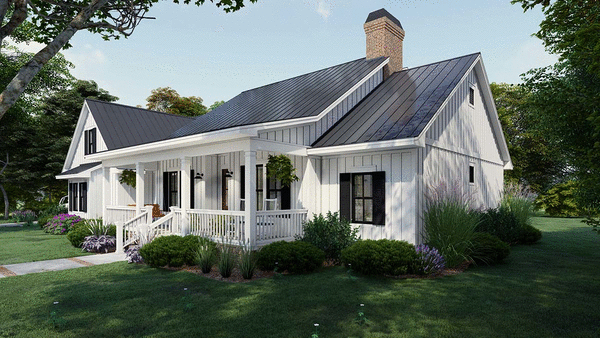 Right Elevation for House Plan #642912