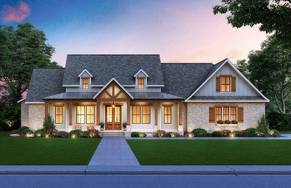 Full Rendering for House Plan #900922