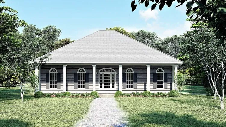Full Rendering for House Plan #431461