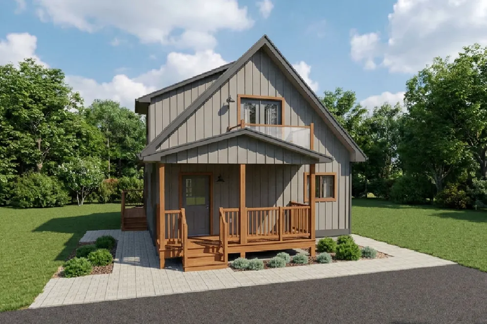 ExteriorPhoto for House Plan #202045