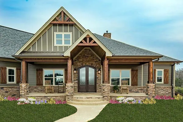 ExteriorPhoto for House Plan #715413