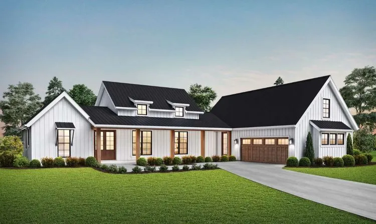 Full Rendering for House Plan #320602