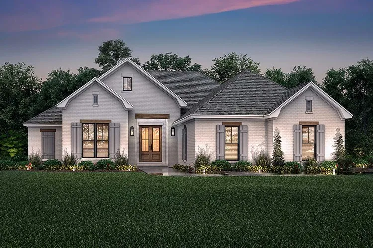Full Rendering for House Plan #307181