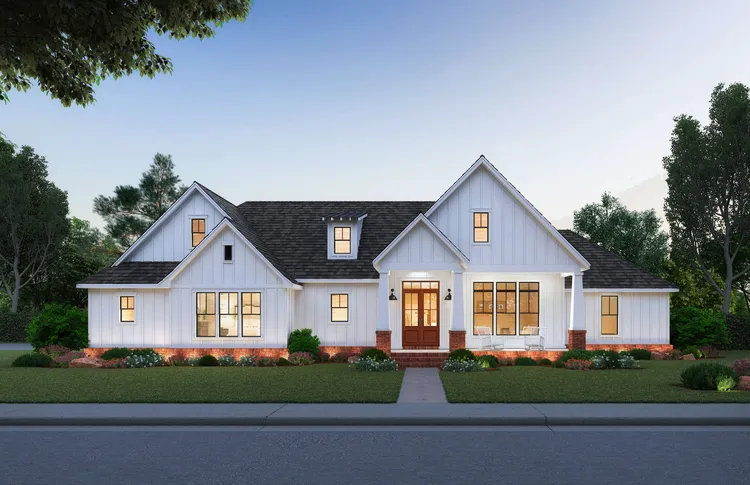 Full Rendering for House Plan #907691
