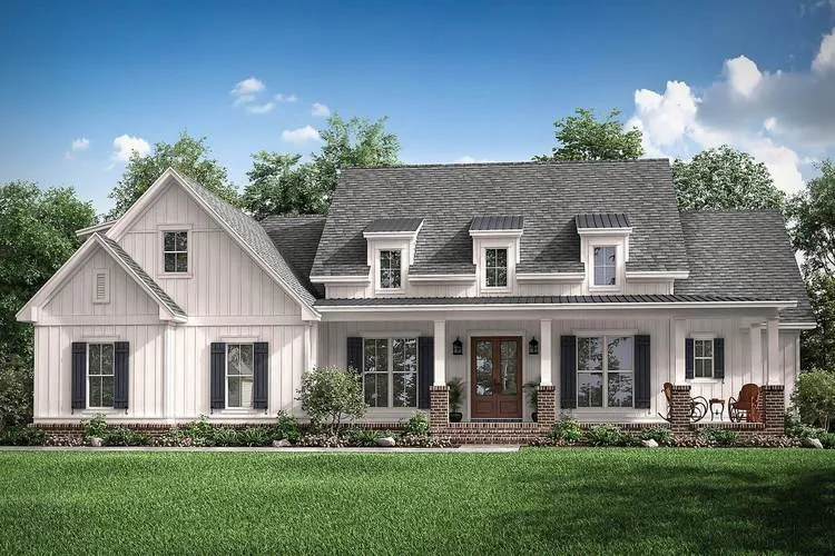 Full Rendering for House Plan #300752