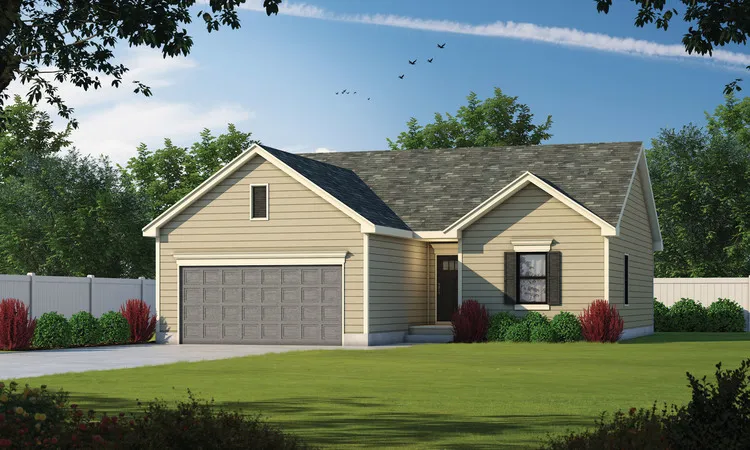 Full Rendering for House Plan #156711