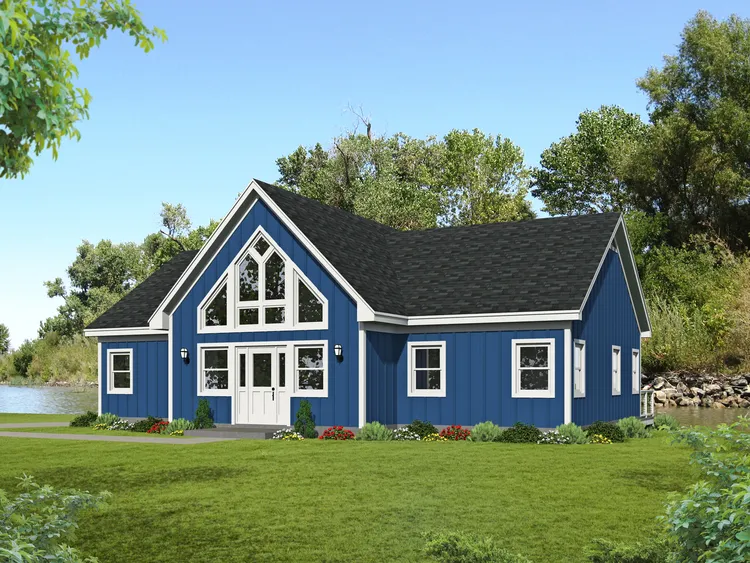 Full Rendering for House Plan #696851