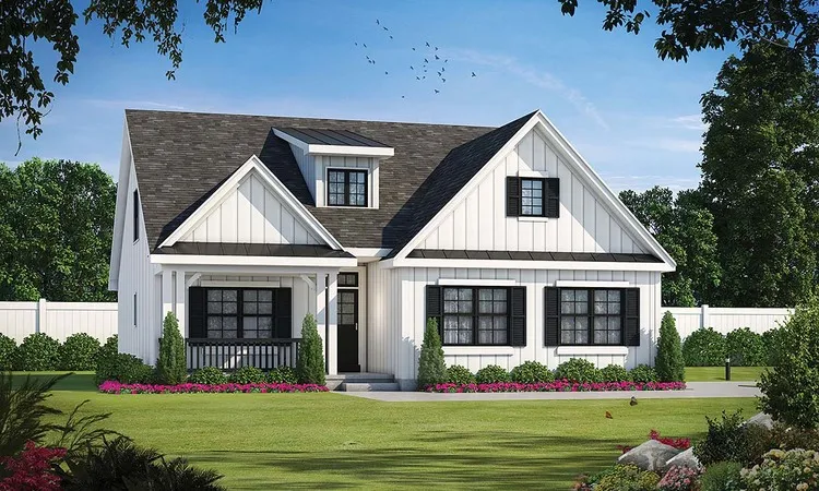 Full Rendering for House Plan #154112