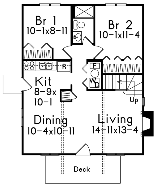 Main Floor Plan for House Plan #630821