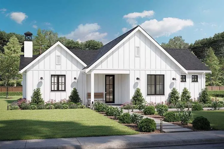 Full Rendering for House Plan #593021