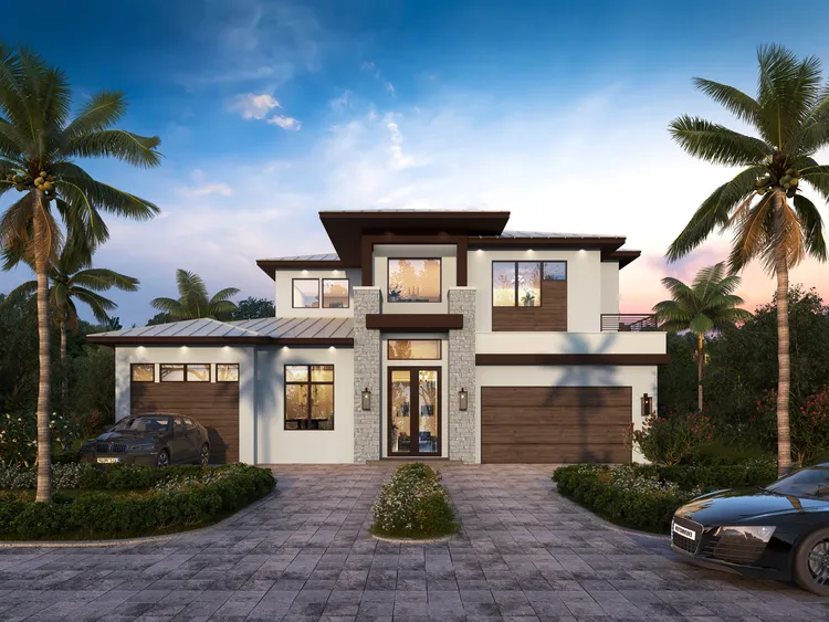 Full Rendering for House Plan #913082