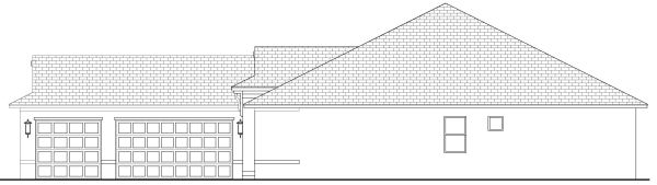Right Elevation for House Plan #915442