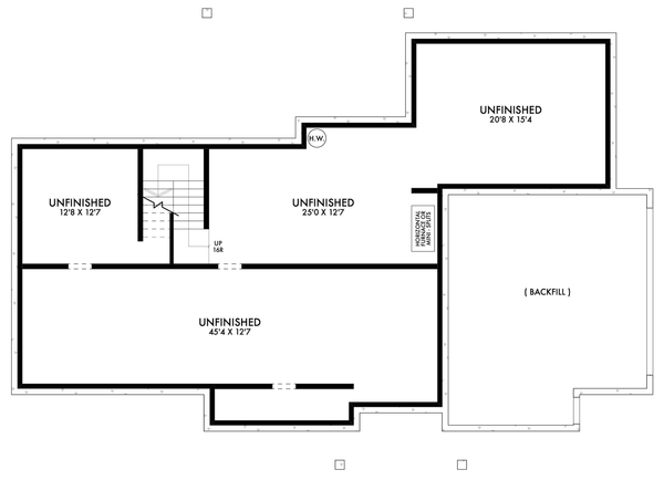 Basement Plan for House Plan #596261
