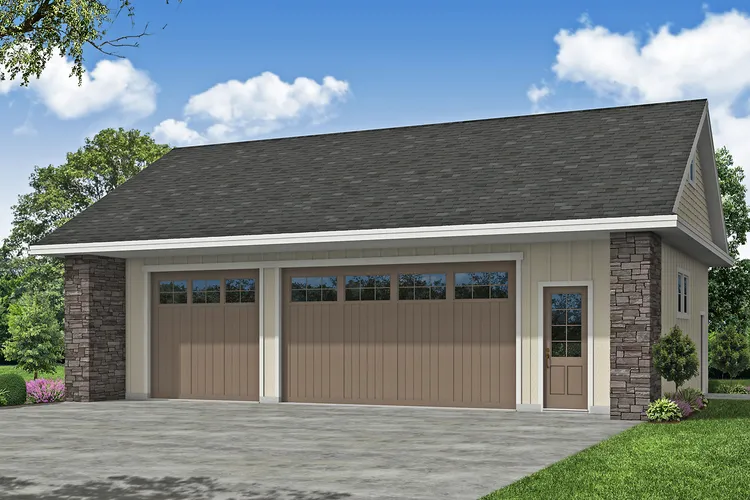 Full Rendering for House Plan #343321