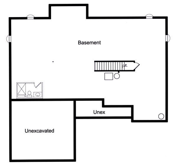 Basement Plan for House Plan #531791