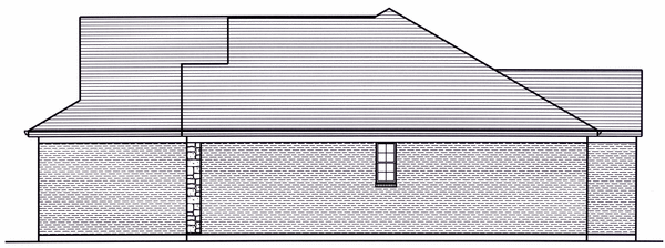 Right Elevation for House Plan #531791