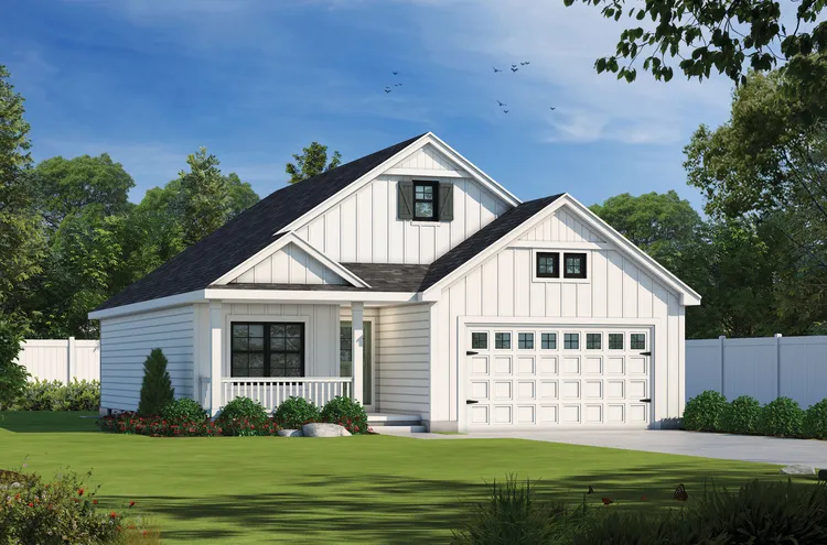 Full Rendering for House Plan #157831