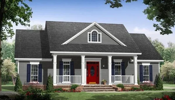Full Rendering for House Plan #210461