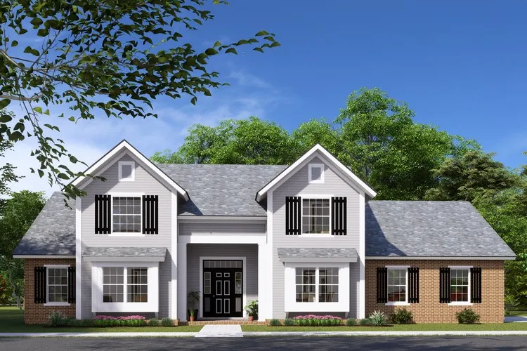 Full Rendering for House Plan #240602