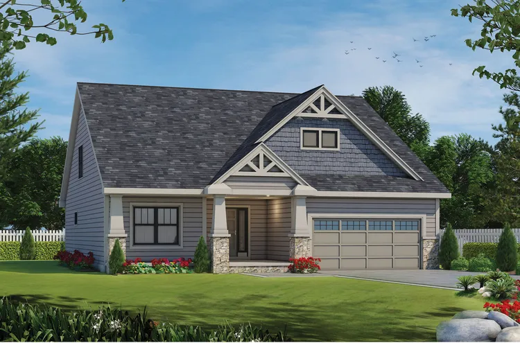 Full Rendering for House Plan #158081