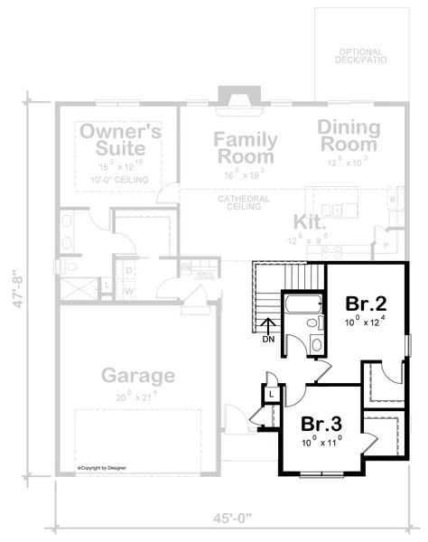 ExteriorPhoto for House Plan #152461