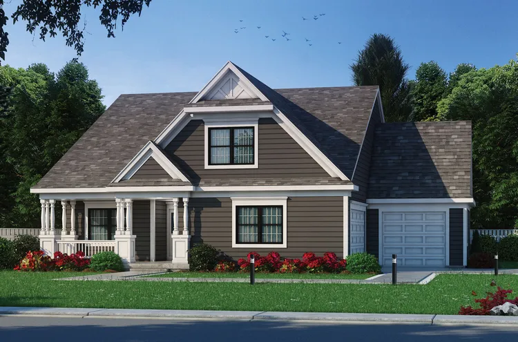 Full Rendering for House Plan #154481
