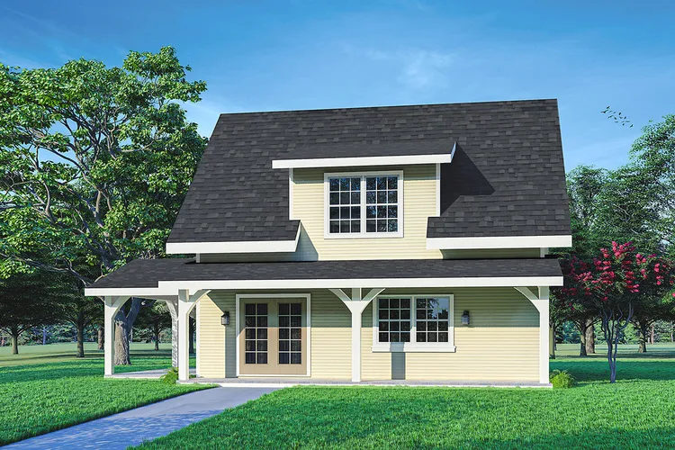 Full Rendering for House Plan #342831