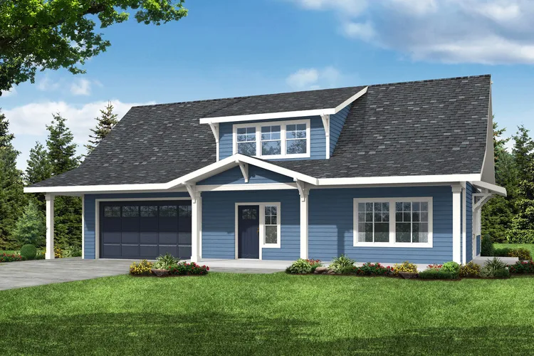 Full Rendering for House Plan #346242