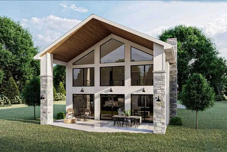 Full Rendering for House Plan #709702
