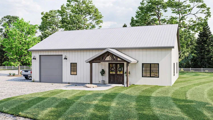 Full Rendering for House Plan #700641