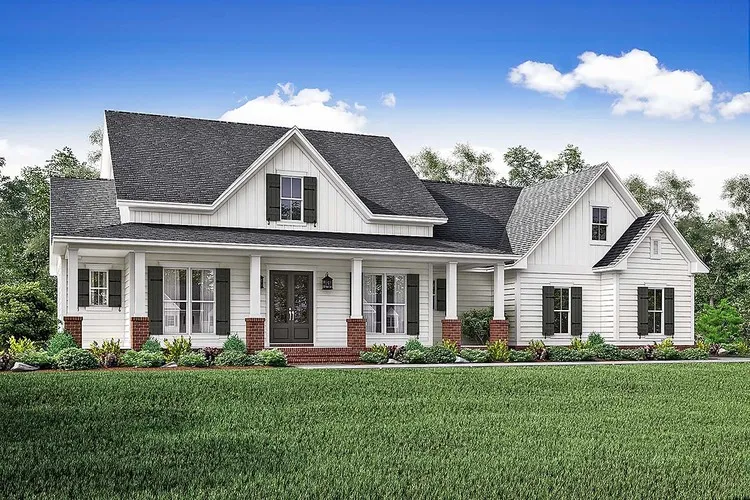 Full Rendering for House Plan #309642