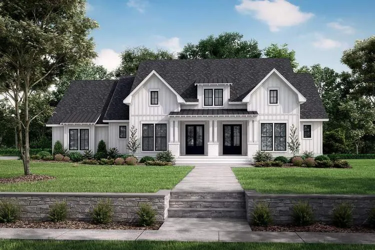 Full Rendering for House Plan #308662