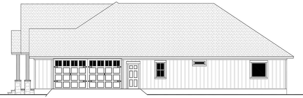 Right Elevation for House Plan #303422