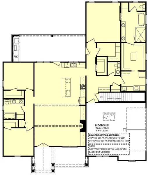 InteriorPhoto for House Plan #303422