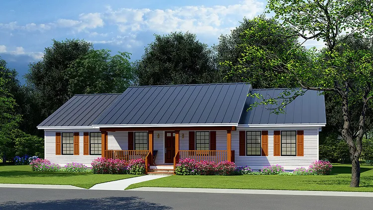 Full Rendering for House Plan #316581