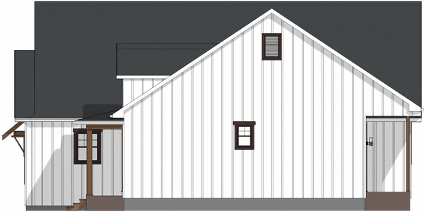 Right Elevation for House Plan #203085