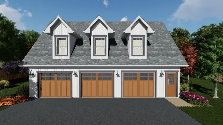 Full Rendering for House Plan #203092