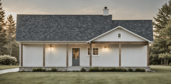 Rear Elevation for House Plan #210341