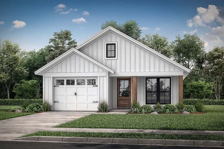 Full Rendering for House Plan #302921