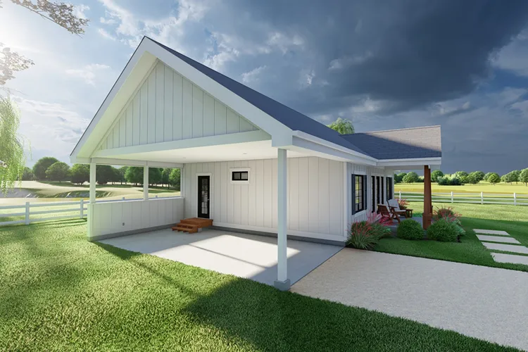 ExteriorPhoto for House Plan #581064