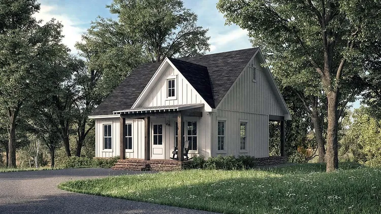 Full Rendering for House Plan #300870