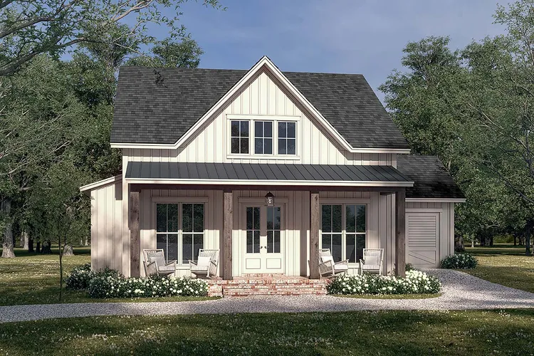 Full Rendering for House Plan #303621