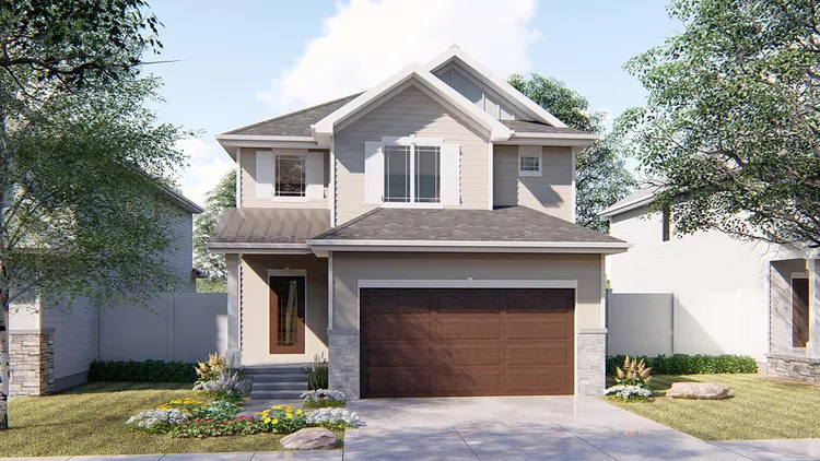 Full Rendering for House Plan #705461